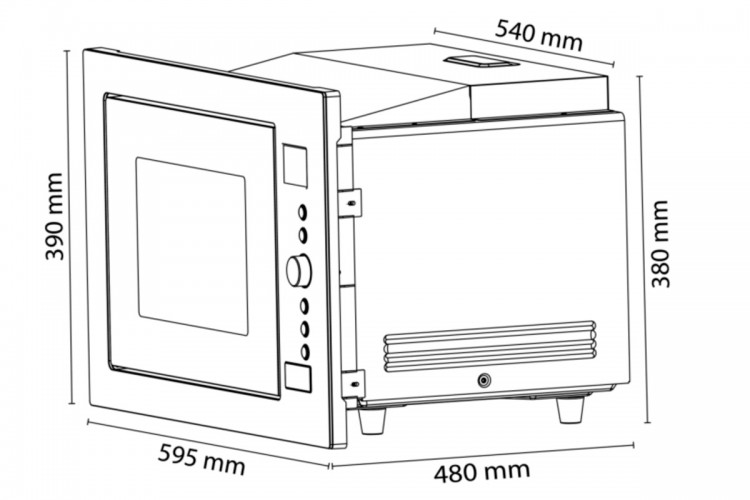 Микроволновая печь CASO EMCG 32