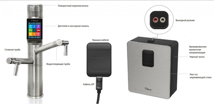 Ионизатор воды UCE-E9T PLUS с краном