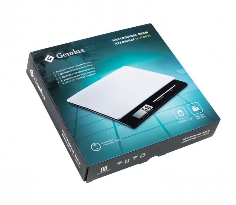 Весы кухонные GEMLUX GL-KS865G