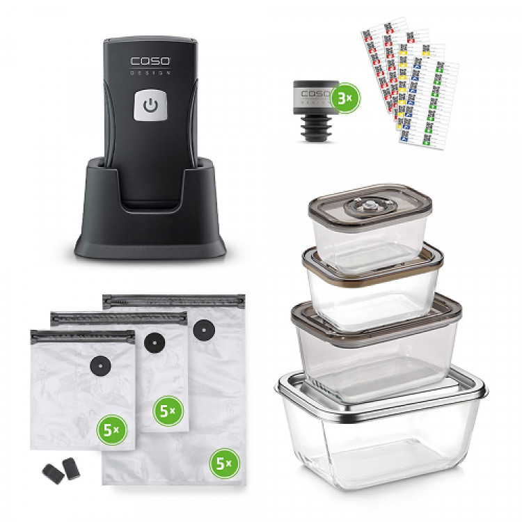 Вакууматор CASO Vacu OneTouch Pro Set