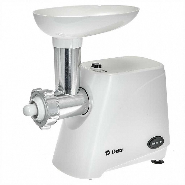 Мясорубка DELTA DL-6100M белая