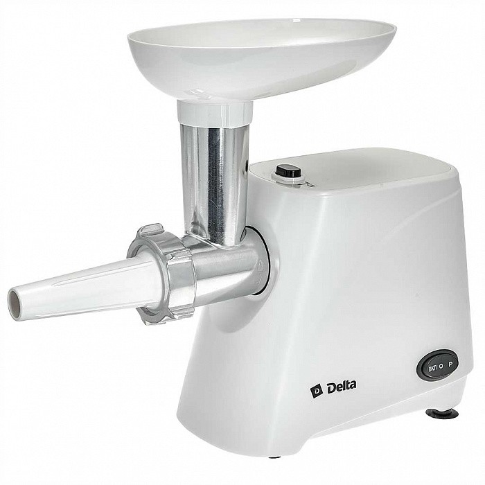 Мясорубка DELTA DL-6100M белая