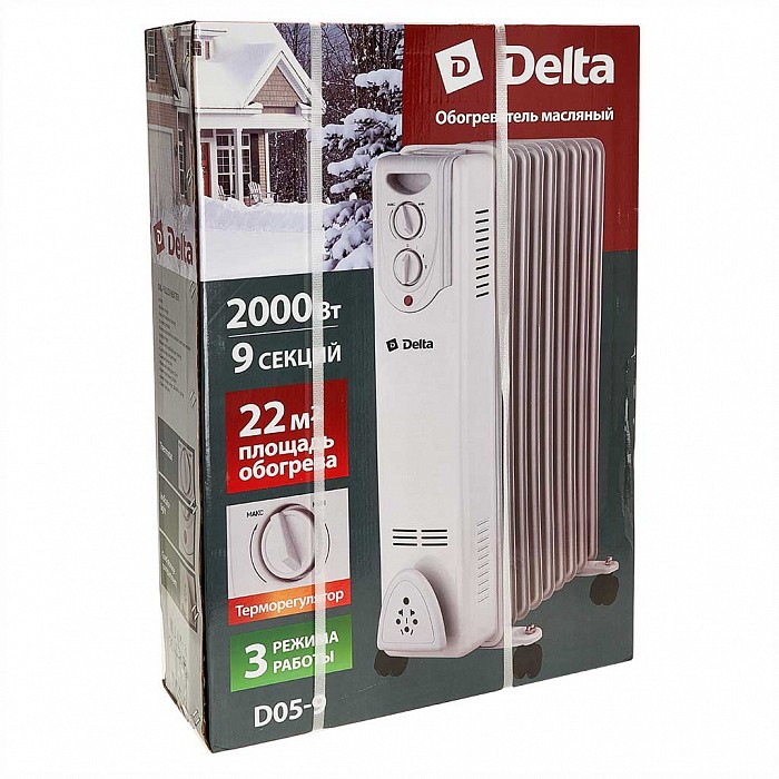 Обогреватель масляный D05-9 DELTA