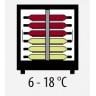 Винный шкаф CORNICE SALUMERIA CV85V