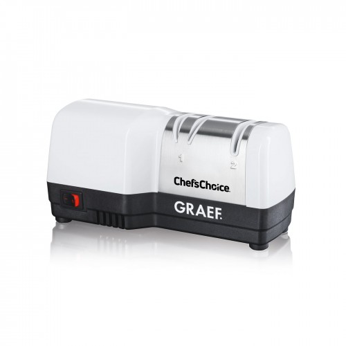 Ножеточка GRAEF CC-80 Гибридная точилка для ножей CC80
Угол заточки 20°, 2-фазный