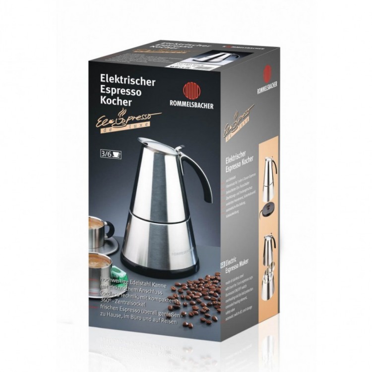 Кофеварка эспрессо Rommelsbacher EKO 366/E Delux