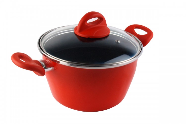 Кастрюля с крышкой Vitrinor Pomodoro 24
