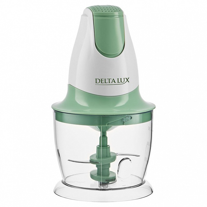 Измельчитель DELTA LUX DL-7417 белый с зеленым