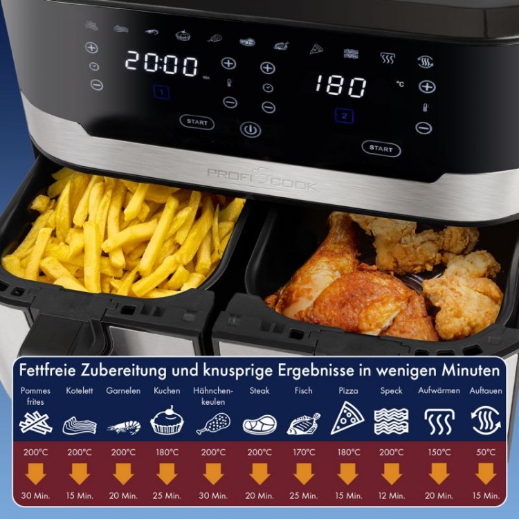 Аэрофритюрница Profi Cook PC-FR 1242 H